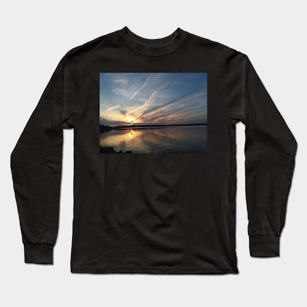 November 2018 Sunset Long Sleeve T-Shirt by ToniaDelozier